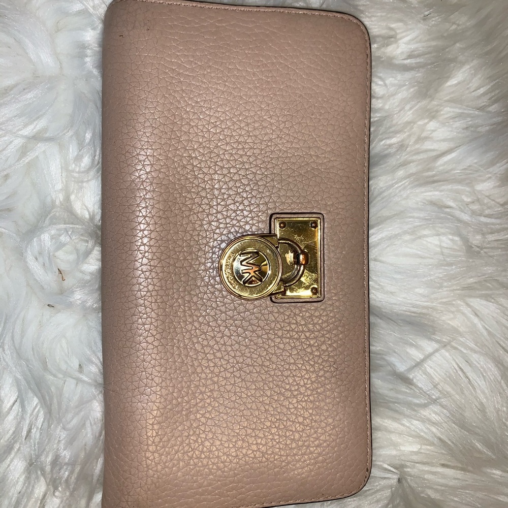 Pink mk wallet